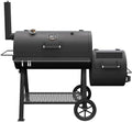 Oklahoma Joe's Highland Offset Charcoal Smoker and Grill with 900 sq. in. Cooking Area in Black by OklahomaJoes%C2%AE