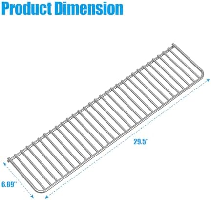 LS'BABQ BBQ Warming Rack for Bull 30" Grills Stainless Steel Warming Grate Replacement for Other 30" Grill - Image 2