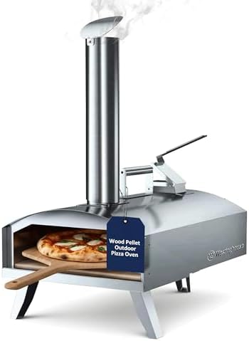 Westinghouse Wood Pellet Artisan Outdoor Pizza Oven -Stainless Steel Portable Pizza Ovens,Wooden Pellet by Unknown