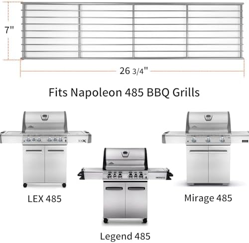 N520-0023 Warming Rack Grill Parts for Napoleon LEX 485 Legend Mirage 485 - Image 2