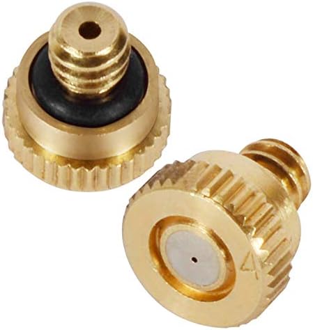 KUWAN 0.016" Orifice (0.4mm) Thread UNC 10/24 Brass Misting Nozzles 30PCS - Image 4
