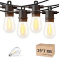 Svater Outdoor String Lights LED 25 FT, LED Patio Light Waterproof IP65 by Svater