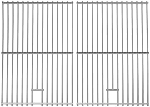 2pcs Stainless Steel Grill Grates for Charbroil, 15'' x 25.5'' by jkxoo