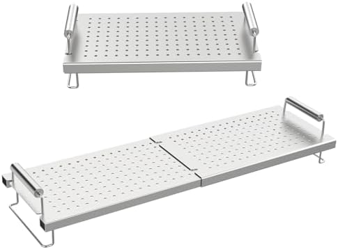 Adjustable Warming Rack for Blackstone Flat Top 28 36 17 22 Inch Griddle by BBQration