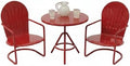 6 PCS Dollhouse 1:12 Scale Miniature Iron Table Chairs Set by Makeeverychoiceabeautiful