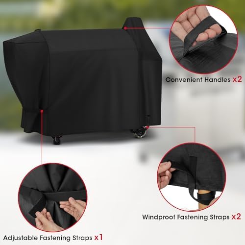 Unicook Pellet Grill Cover Compatible with Pit Boss Austin XL/1000/1100 - Image 4