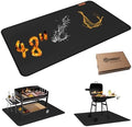 48 ×30 inch Under Grill mat for Outdoor Grill, Double-Side Fireproof & Heat-Resistant Outdoor Grill Mat, Protective Mat for Patio, Courtyard, Tabletop, Outerdoor BBQ Fire Pit Fireplace Mat by MODIGT