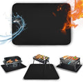 20" x 25" Rectangular Grill Mat, Fire Pit Mat Fireproof Under Grill Mat Oil-Proof Waterproof BBQ Pad for Outdoor Grill Accessories, Heat Resistant Protective Deck and Patio Mat Fire Resistant Pad by Tirifer