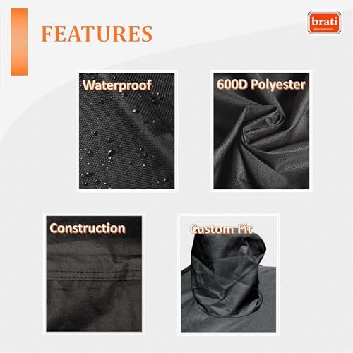 Grill Cover for Z Grills 450 Series,550B/550B2/550B4/550C Pellet Smoker,49 Inch Z Grills Pellet Grill Cover Accessories - Image 3