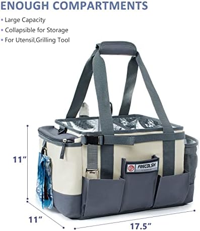 Large Grill Caddy, Tailgating Essentials Organizer for BBQ, Camping &Picnic - Image 5