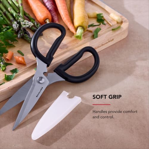 KitchenAid Universal All-Purpose Shears, 8-Inch, Black - Image 5