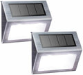 XLUX White Solar Lights for Deck Step Fence Post, SST Housing, 2 Pack by %EF%BC%B8%EF%BC%AC%EF%BC%B5%EF%BC%B8