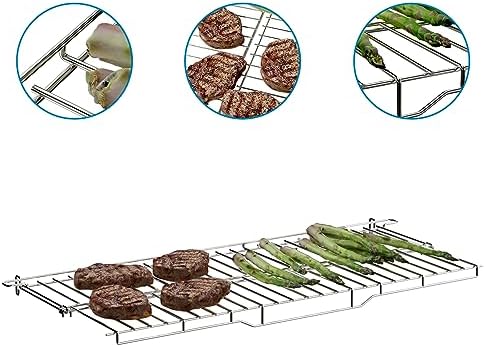 66044 Upgrade Warming Rack for Weber Genesis II 300 – Duble Warming Grates - Image 5