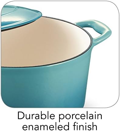 Tramontina Bestow Enameled Cast Iron 5.5-Qt Round Dutch Oven Pot with Lid - Image 5