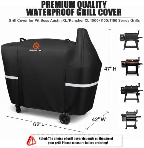 QuliMetal Grill Cover for Pit Boss Austin XL/Rancher XL 1000 - Image 2