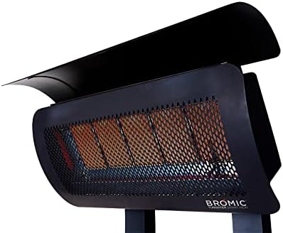 Bromic Tungsten Smart Heat Freestanding 11000W Gas Patio Heater - Natural Gas (NG), 500 Series, 110V, Black Finish - BH0510005 - Image 2