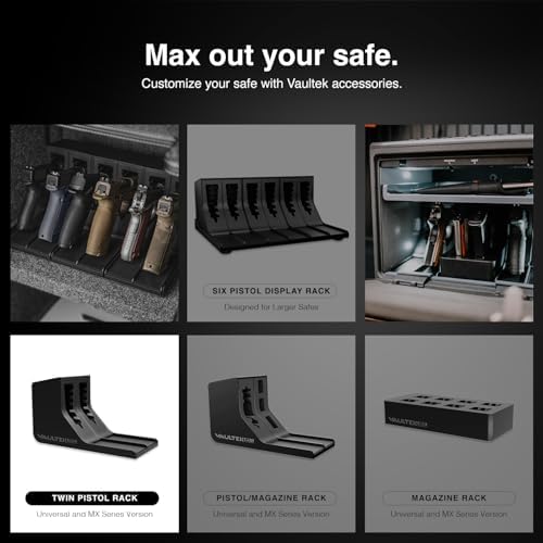 VAULTEK Modular Pistol Rack Protective Handgun Storage - Image 7