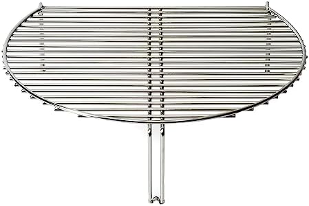 Kamado Joe Stainless Steel Grill Grate Expander to Expand Cooking Space and Indirect Cooking for Classic Joe 18-inch Charcoal Grill and Smokers, Model KJ-SCS by Unknown