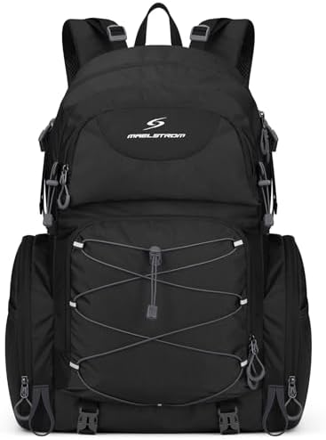 Maelstrom 40L Waterproof Hiking Backpack, Lightweight Travel Daypack by Maelstrom