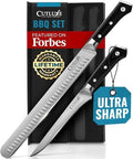 Cutluxe Carving Knife Set, Brisket Slicing & Boning Knife for Meat & BBQ by Cutluxe