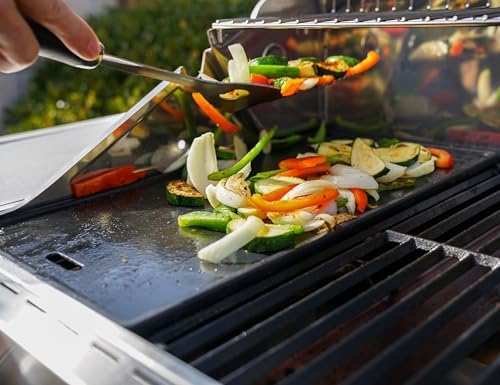 Monument Grills 4 Burner Propane Gas Grill, Stainless Steel Outdoor Patio Barbecue Grill with Cooking Plate, with Broil Zone Fast Heating, Knob Control, and Easy Cleanup, M410MBZ - Image 2