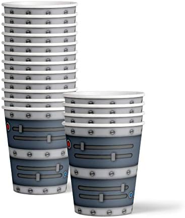Secret Agent Top Secret Spy Birthday Party Supplies Set Plates Napkins Cups Tableware Kit for 16 - Image 3