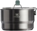 Stanley Wildfare Go 14-Piece Stainless Steel Prep & Cook Set | 1.65 qt Saucepan with Fold & Lock Handle | Bowls, Utensils, Cutting Board | Camping Essentials for Your Camp Kitchen | BPA-Free by Unknown
