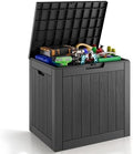 KAMABOKO Outdoor Storage Box, 32 Gallon Deck Box Outdoor Waterproof Small by KAMABOKO