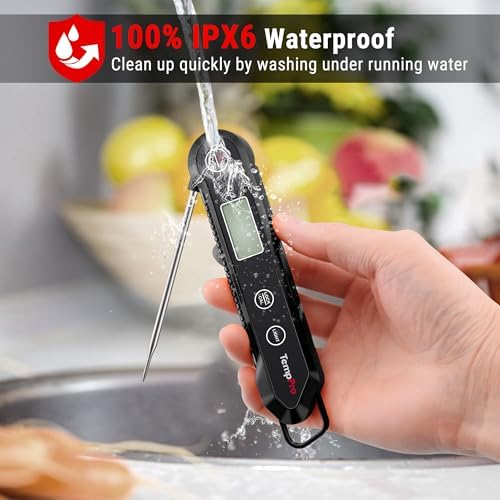 TempPro TempSwift 1 Sec Meat Thermometer Digital for Kitchen Cooking Food - Image 4
