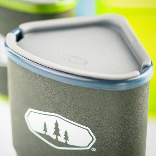 GSI Outdoors Pinnacle Ceramic Backpacker Cookset, Non-Stick Camp Set - Image 4