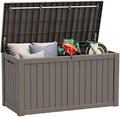 KAMABOKO Outdoor Storage Box, 180 Gallon Deck Box Outdoor Waterproof by KAMABOKO
