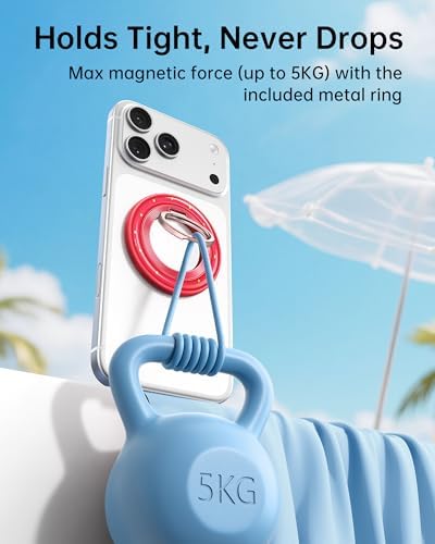 SYNCWIRE for MagSafe Phone Grip, Magnetic Phone Ring Holder Stand Kickstand - Image 2