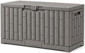 YITAHOME 60 Gallon Outdoor Storage Box w/Slide-Locking Lid by YITAHOME