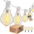 White Outdoor String Lights 75FT Waterproof Lighting for Patio Wedding Yard by Lifeisgood