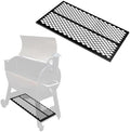 Iron Forge Tools Pellet Grill Storage Shelf, Black Powder Coated Steel by IronForgeTools