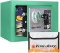 Voncabay Money Safe Box for Home with Digital Keypad, 0.23 Cu. Ft., Green by Voncabay