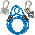 BK Resources Gas Hose Restraining Cable Kit with Mounting Hardware, Fits 36 Inch Long Hose by BKResource