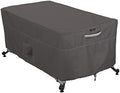 Classic Accessories Ravenna Water-Resistant 56 Inch Rectangular Fire Pit Table Cover, Outdoor Table Cover by ClassicAccessories