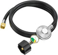 CALPOSE 6 Feet Propane Hose with Regulator & Gauge by EmpoweringYourEnergyNeeds