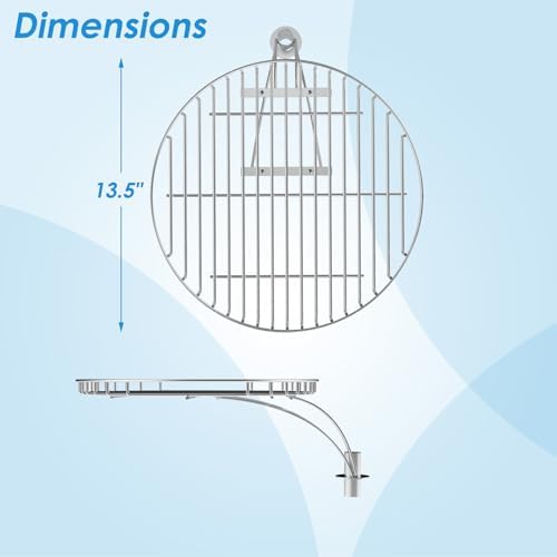 13.5" Warming Rack for Char Griller Akorn Kamado Ceramic Grill - Image 5