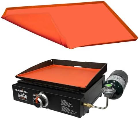 Blackstone Grill Mat 17 inch,Silicone Protective Cover for Blackstone Griddle, Silicone Grill Rubber Mat, Protect Griddle from Rodents, Insects, Debris, and Rust by TURLIOARN