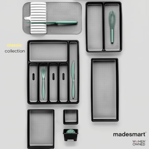 madesmart Classic 10 x 4 Storage Bin, Carbon - Image 6