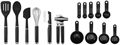 KitchenAid Classic Tool and Gadget Set, 15-Piece, Black by Unknown