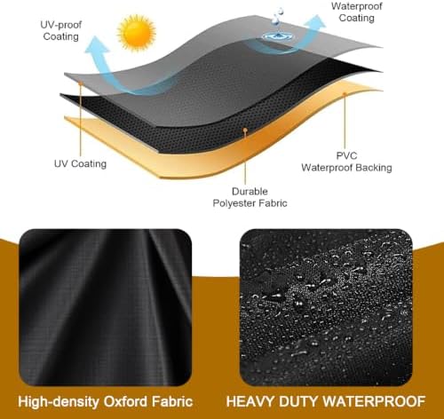 Grill Cover for Char-Griller Traditional Charcoal Grill,BBQ Grill Cover - Image 4