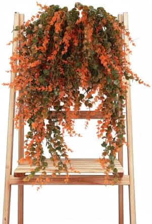 RECUTMS Fake Fall Monkey Plants 3Pcs Artificial Hanging Eucalyptus Vine by RECUTMS