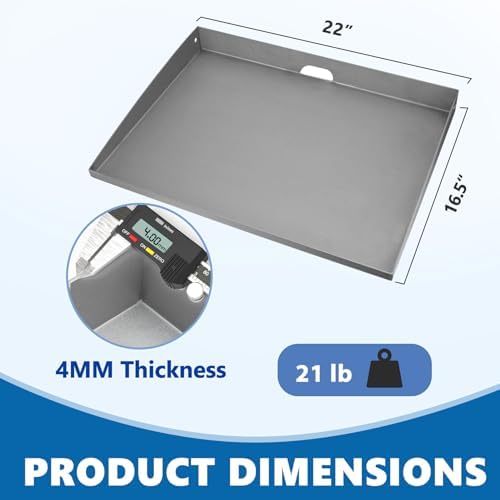 22 Inch Griddle Replacement Top for Blackstone 22 Inch Tabletop Griddles - Image 5