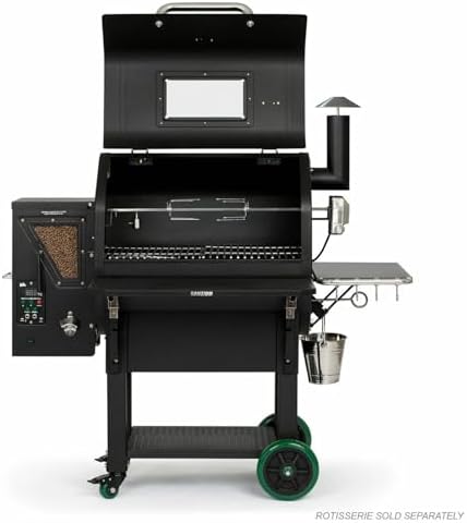 GMG-6038 Stainless Steel Rotisserie Kit - for Ledge Prime Plus Outdoor Heating, Cooking Eating - Image 2