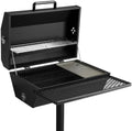 Stanbroil Deluxe Park Style Charcoal Grill with Griddle & Lid, 24-Inch by Stanbroil