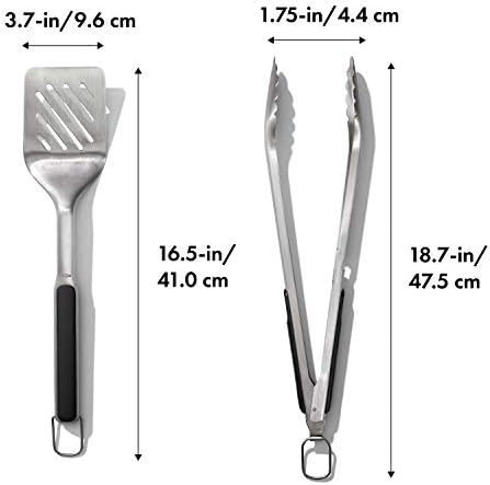 OXO Outdoor Grilling Turner and Tongs Set - Image 2