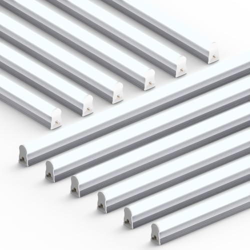 Ensenior 4FT LED Shop Lights, T5 6500K Super Bright Garage Lighting, 12Pack by Ensenior